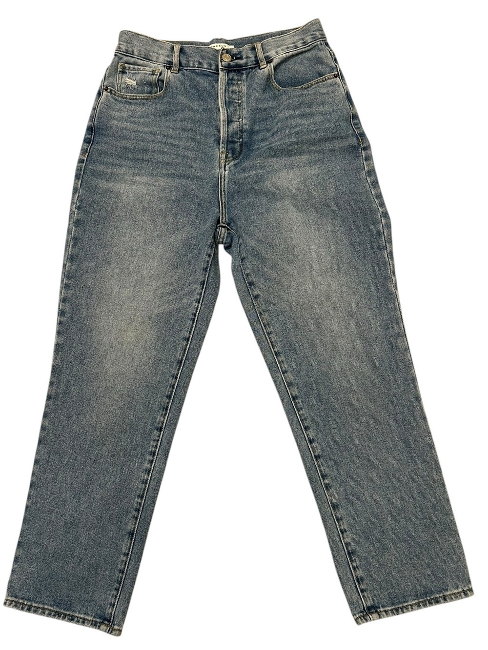 PacSun High Rise Straight Jeans Size 29 | 100% Cotton | Button Fly